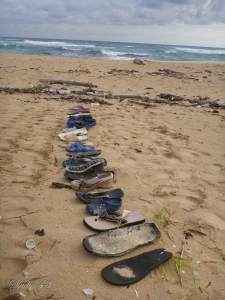 Washed up shoes