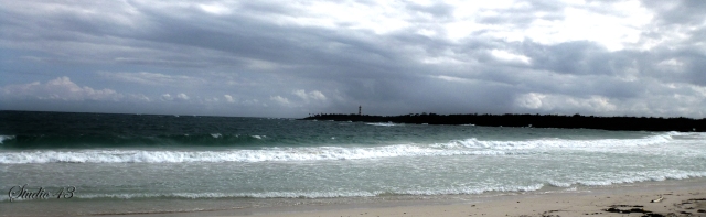 View of the Lighthouse from the beach